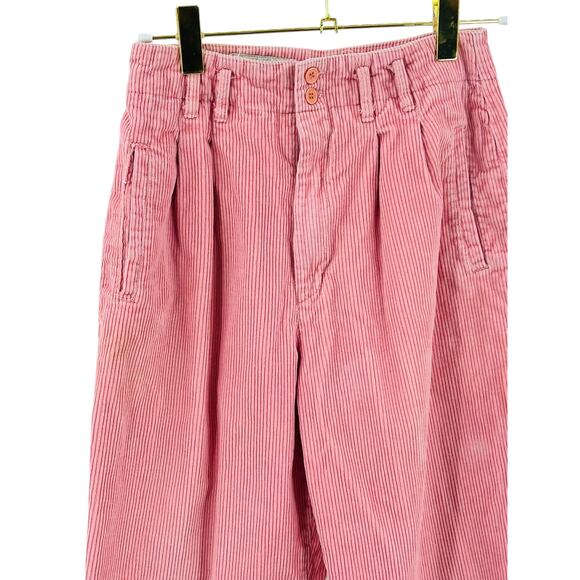 Vintage Tarazzia Pants - Women’s Size 9/10 - Pink High-Waisted‎ Pleated Tapered - Picture 5 of 7